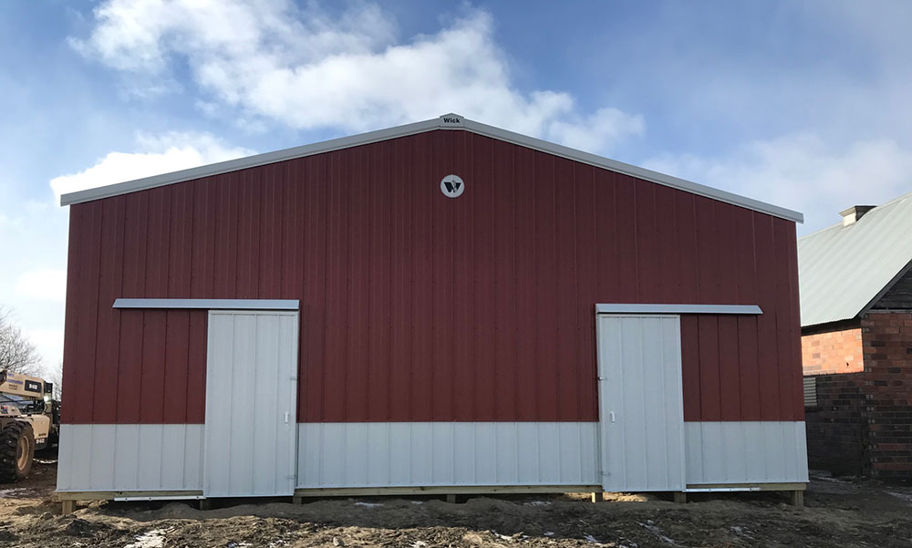 Post Frame Calving Barn